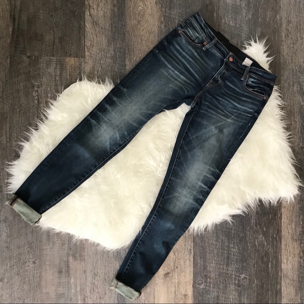 Buckle Black embellished pocket jeans, 27x34 NWT